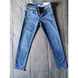 rag & bone - High Waisted Capri Length Jeans